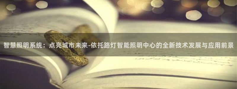 云顶国际服哪个服人多：智慧照明系统：点亮
